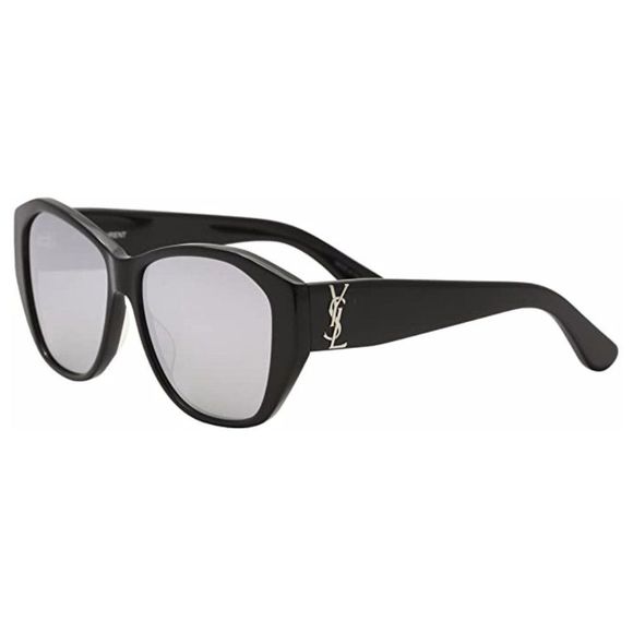 Saint Laurent SL M8 Black Grey Sunglasses - Picture 1 of 5